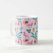 Mug Festive Tropical Noël Motif (Devant gauche)