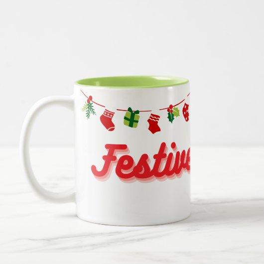 Mug Festive Vibes (Gauche)