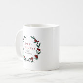 Mug Festive Wreath Family Christmas (Devant gauche)