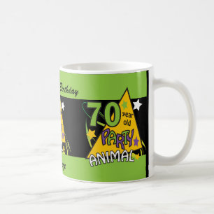Mug Fêtard de 70 ans - soixante-dixième anniversaire
