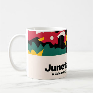 Mug Fête Abstraite de la Conception de la Liberté
