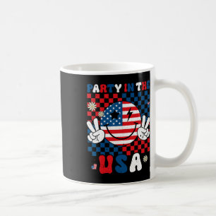 Mug Fête Aux Etats-Unis 4 juillet Drapeau Américain Sm