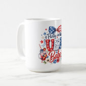 Mug Fête aux États-Unis Bébé (Devant gauche)