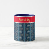 Mug Fête Bleu et Rouge par Poète Adiela Akoo (Centre)