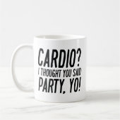 Mug Fête Cardio Yo (Gauche)