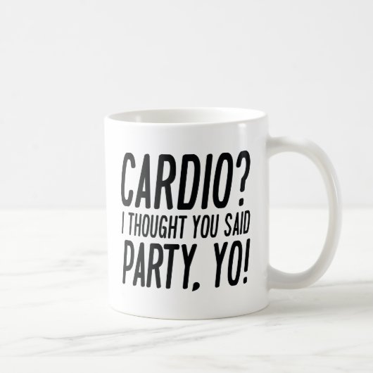 Mug Fête Cardio Yo (Droite)