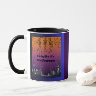 Mug Fête Comme pour Halloween