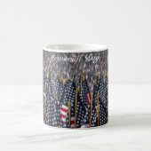Mug Fête commémorative Flags américains (Centre)