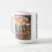 Mug Fête d'Aloha (Devant gauche)