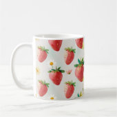 Mug Fête d'anniversaire aux fraises mignonnes (Gauche)