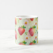 Mug Fête d'anniversaire aux fraises mignonnes (Centre)