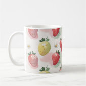 Mug Fête d'anniversaire aux fraises mignonnes (Gauche)