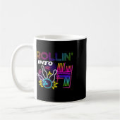 Mug Fête d'anniversaire de 4 ans au bowling 4ème (Gauche)