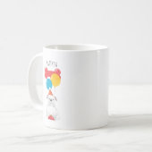 Mug Fête d'anniversaire de Bouledogue (Devant gauche)