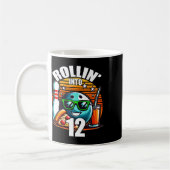 Mug Fête d'anniversaire de bowling pour 12 ans (Gauche)