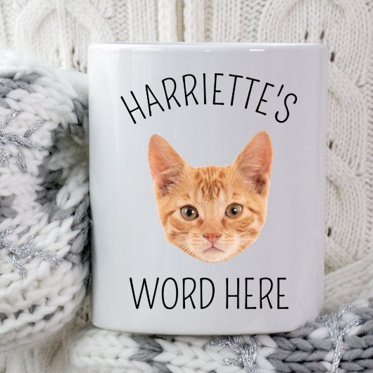 Mug Fête d'Anniversaire de chat de chat de chat papa p