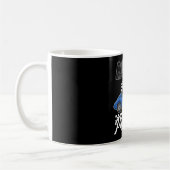 Mug Fête d'anniversaire de course de voiture de course (Gauche)