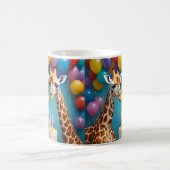 Mug Fête D'Anniversaire De Giraffe Avec Gâteau De Ball (Centre)