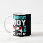 Mug Fête d'anniversaire de jeu vidéo pour garçon (Gauche)