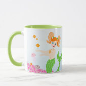 Mug Fête d'anniversaire de la Sirène et de ses amis (Gauche)