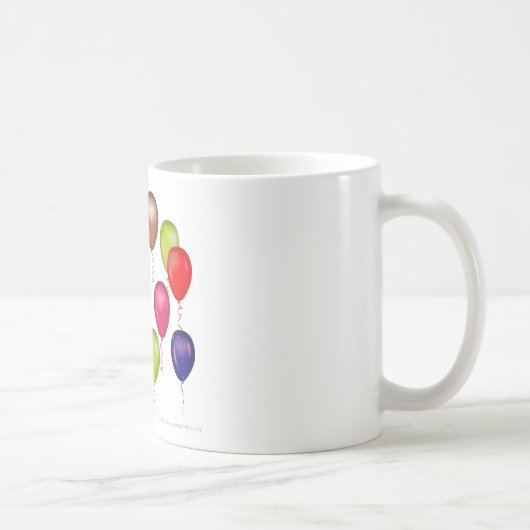 Mug Fête d'anniversaire de pingouin (Droite)