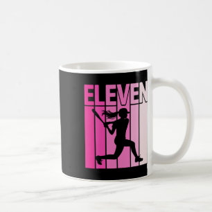 Mug Fête d'anniversaire des 11 ans Joueur de softll de