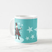 Mug Fête d'anniversaire pour enfant magicien (Devant gauche)