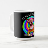 Mug Fête d'anniversaire Sphynx Chat Sur la Colline (Devant gauche)