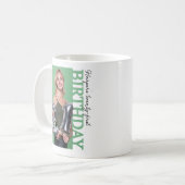 Mug Fête de 21 ans Photo soirée étudiante (Devant gauche)