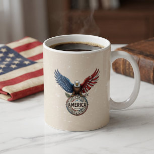 Mug Fête de barbecue patriotique du 4 juillet édition 