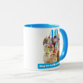 Mug Fête de chats (Devant droit)