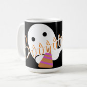 Mug Fête de costume de fantôme d'Halloween (Devant gauche)