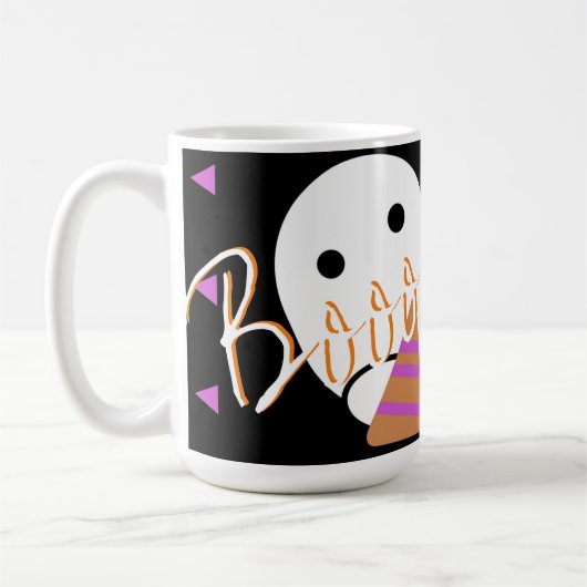 Mug Fête de costume de fantôme d'Halloween (Gauche)
