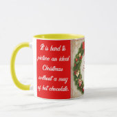 Mug Fête de famille Bonne année 2 photos (Gauche)