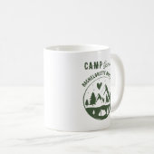 Mug Fête de Fiançailles de Camping en Campagne (Devant droit)