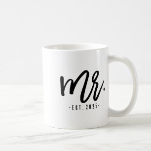Mug Fête de fiançailles mari et femme couple assorti 