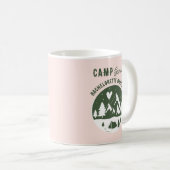 Mug Fête de Fille à Campagne Camping Bach Rose (Devant droit)