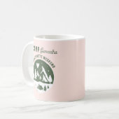Mug Fête de Fille à Campagne Camping Bach Rose (Devant gauche)