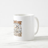 Mug Fête de hurlement d'Halloween pour chiens (Devant droit)