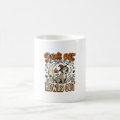 Mug Fête de hurlement d'Halloween pour chiens (Centre)