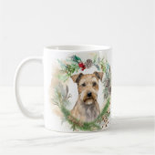 Mug Fête de la couronne de Noël de Chesapeake Bay Terr (Gauche)