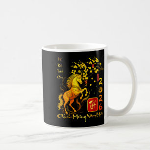 Mug Fête de la fleur de pêcher Nouvel An lunaire vietn