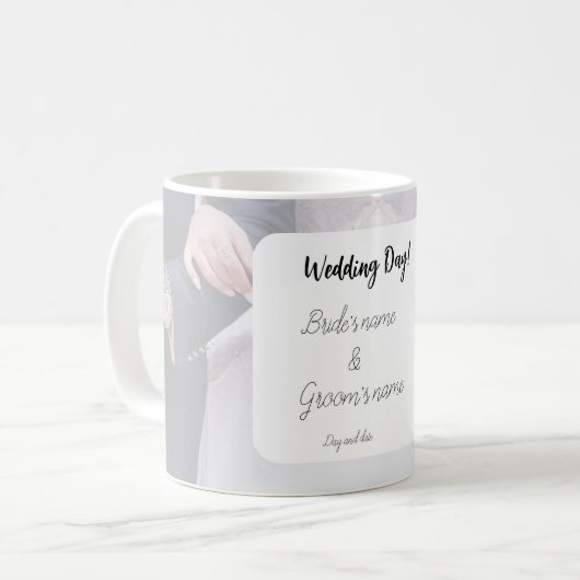 Mug Fête de la mariée (Devant gauche)