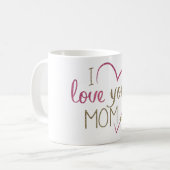 Mug Fête de la mère (Devant gauche)