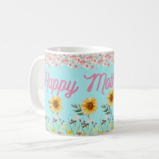 Mug Fête de la mère (Devant gauche)