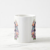 Mug Fête de la mère Chats émerge de mur de crack (Centre)