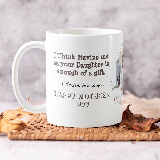 Mug Fête de la mère de la fille