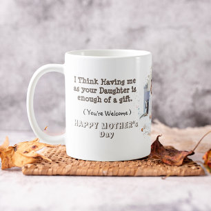 Mug Fête de la mère de la fille