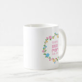 Mug Fête de la mère de la maman la plus belle | Café M (Devant droit)