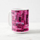 Mug Fête de la mère de la mère de la Mère Café-cadeau  (Devant gauche)